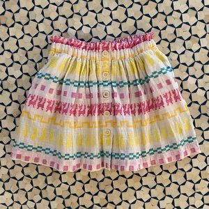 Crewcuts Multi Colored Skirt size S(7-8)girls